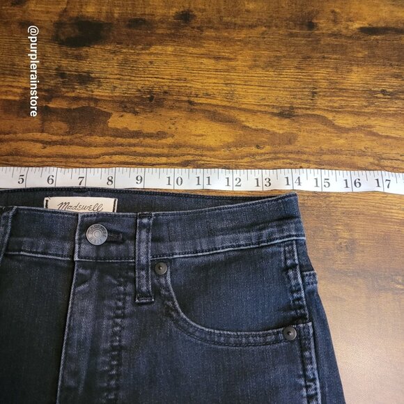 Madewell Jeans Size 28 Skinny 9" High Rise Tummy Control Eclipse Wash AC134 - Picture 8 of 13